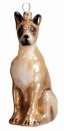 Great Dane Fawn Dog Ornament